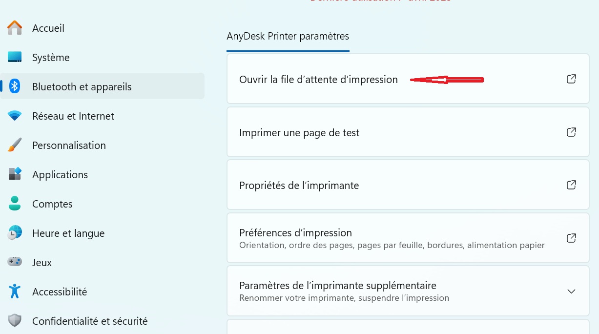 Comment ouvrir la file d’attente d’impression dans Windows
