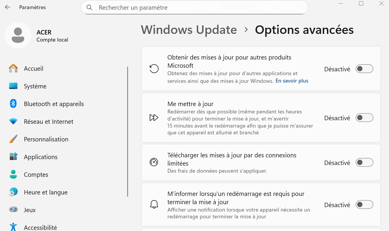 windows update